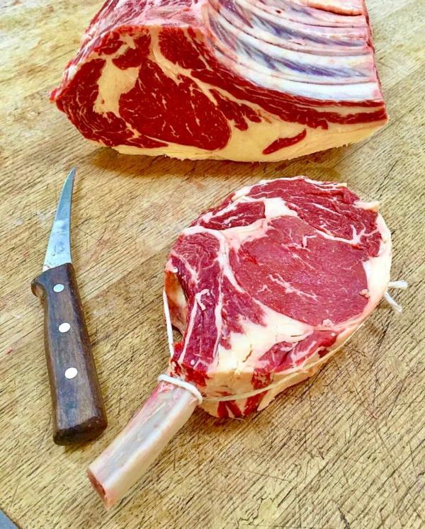 Stemple Creek Ranch Tomahawk Ribeye Steak (Bone-In)