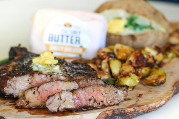 Stemple Creek Ranch Reserve Steak & Green Garlic Butter Box