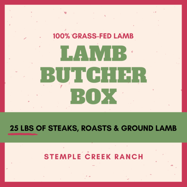 Stemple Creek Ranch Lamb Butcher Box