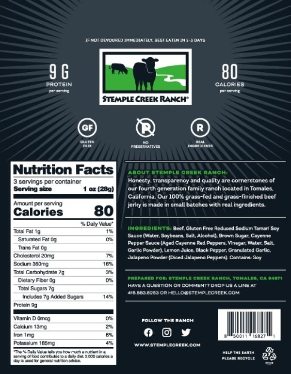Sweet & Spicy Beef Jerky