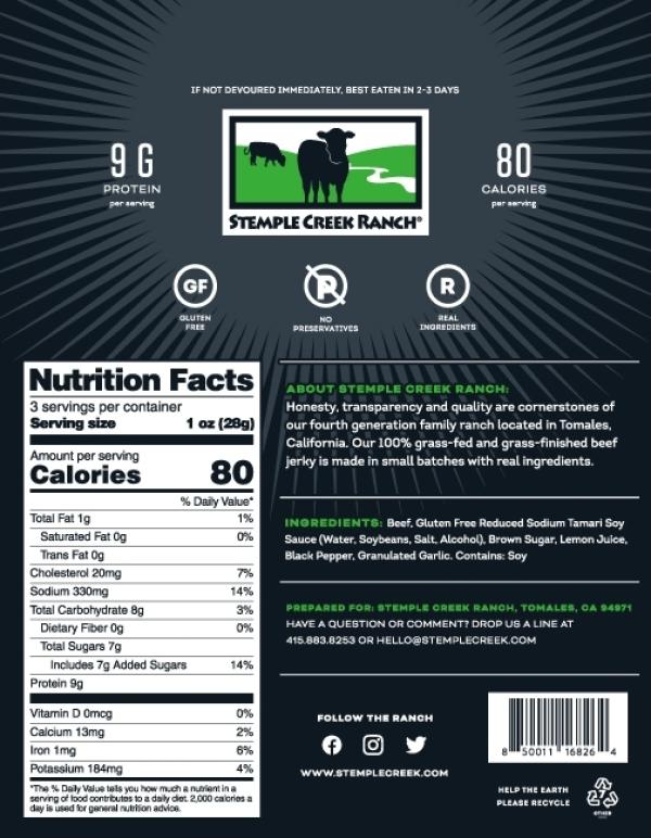 Teriyaki Beef Jerky