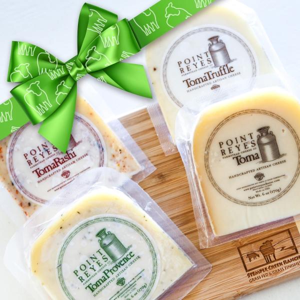 The Point Reyes Toma Cheese Flight