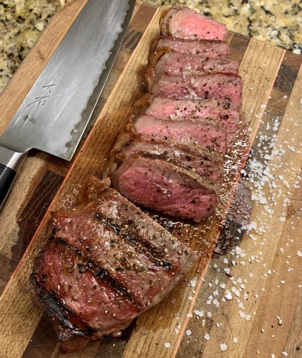 Stemple Creek Ranch Dry-Aged Beef New York Strip Steak