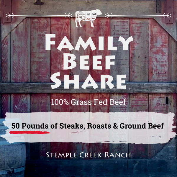 Stemple Creek Ranch Family Beef Share