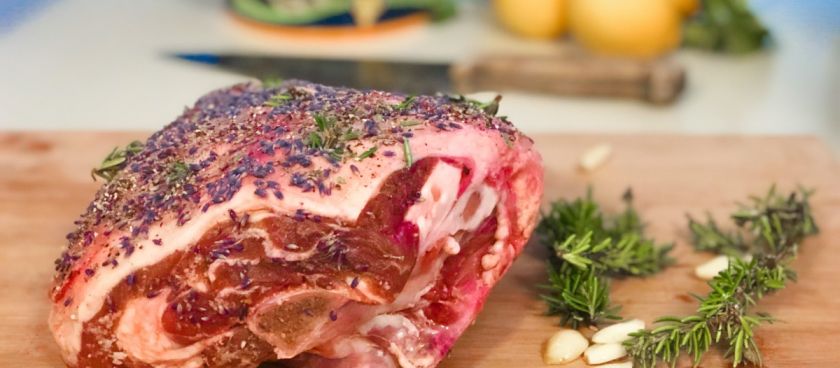Roast Leg of Lamb with French Herbs